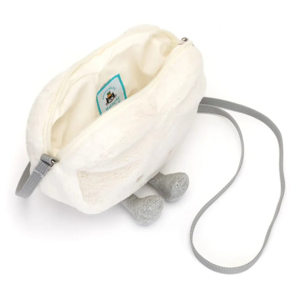 Amuseables Cream Heart Bag