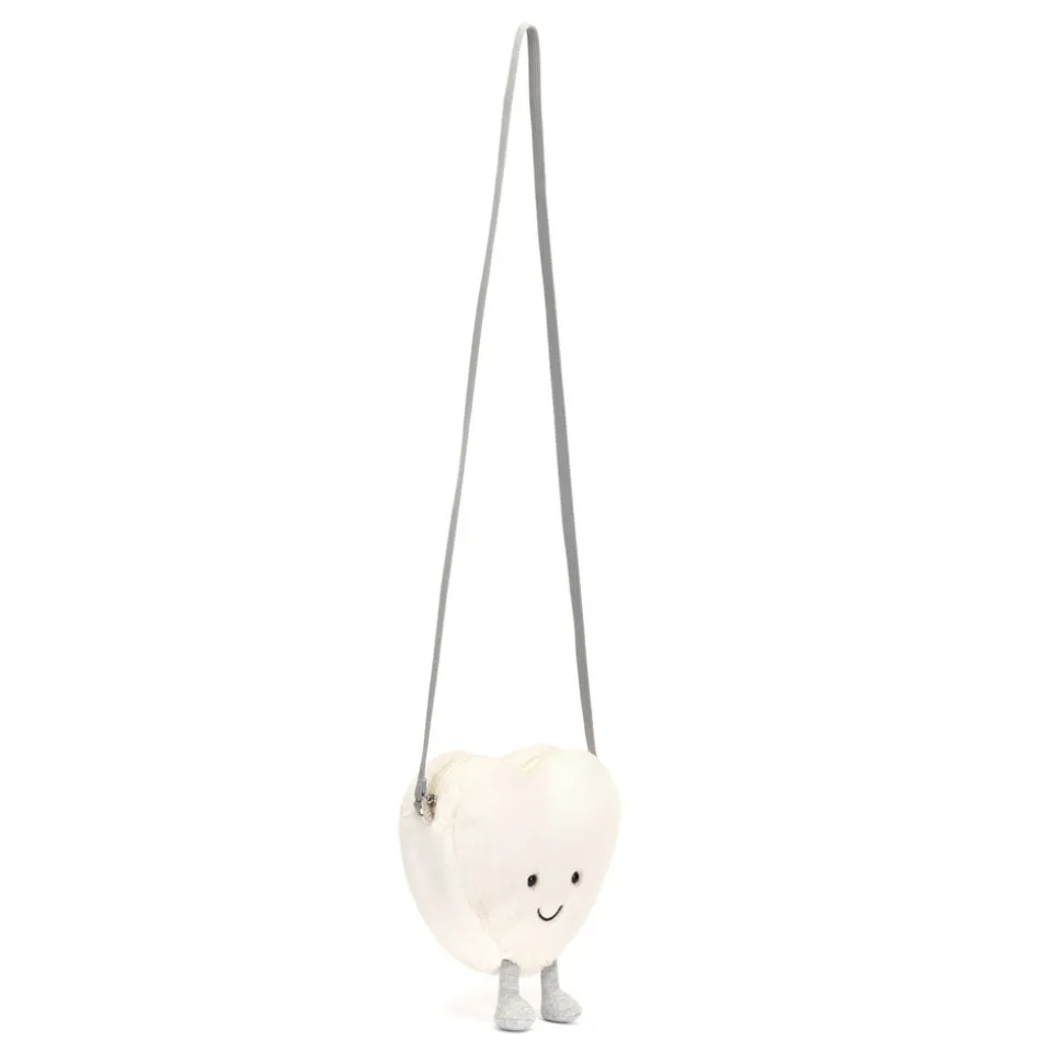 Amuseables Cream Heart Bag