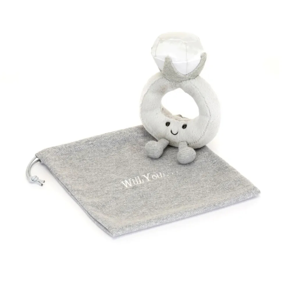 Amuseables Diamond Ring with Personalised Bag