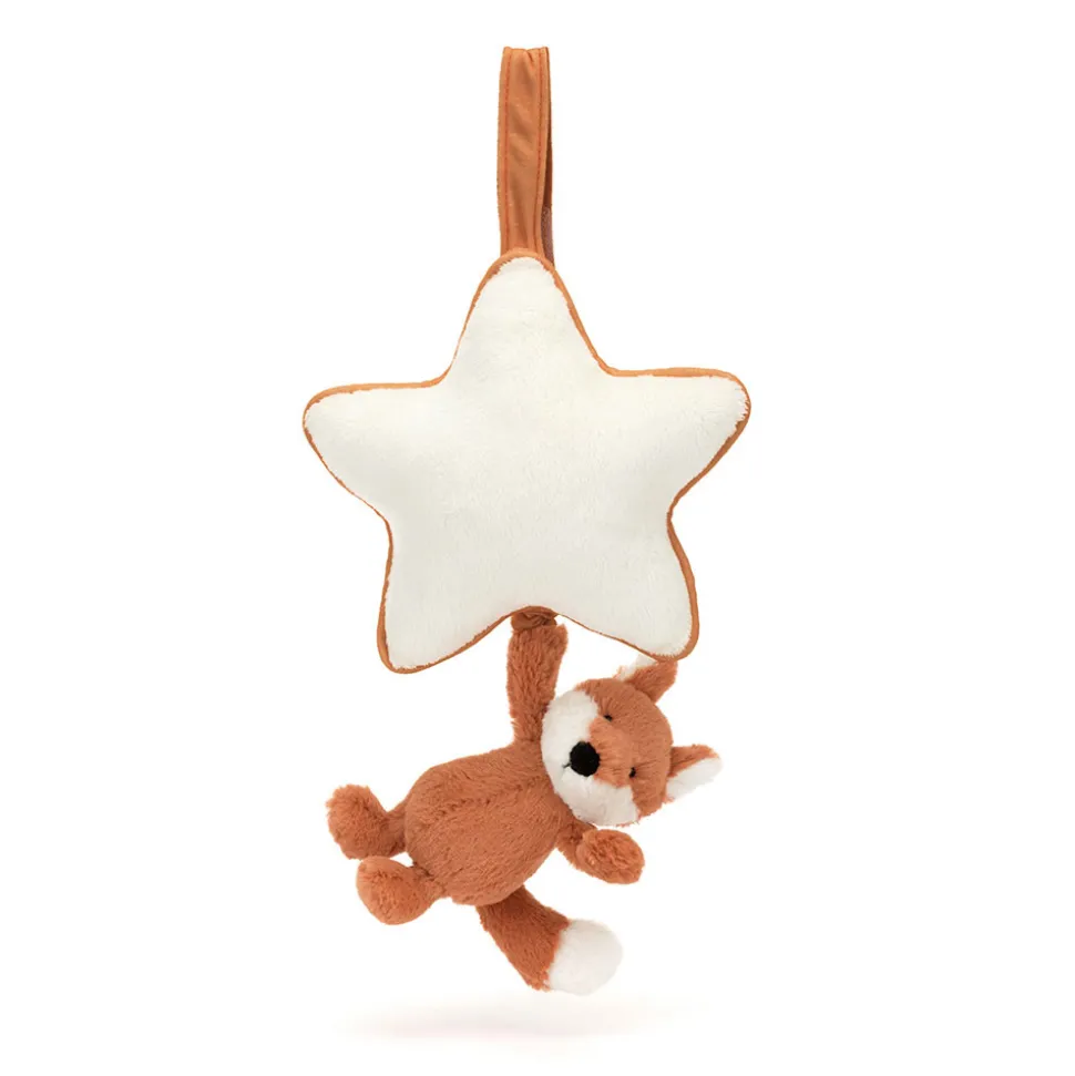 Bashful Fox Cub Musical Pull
