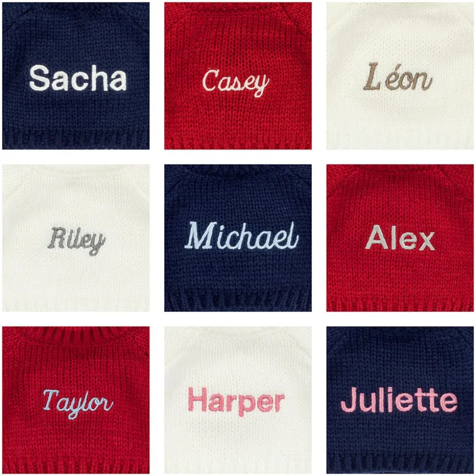 Bashful Luxe Bunny Nimbus with Personalised Red Jumper