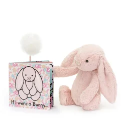 If I Were a Bunny Book and Bashful Blush Bunny Medium