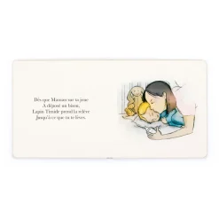 Lapin Timide Veille Sur Tes Nuits and Bashful Cottontail Bunny Medium