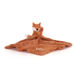 Personalised Bashful Fox Cub Soother