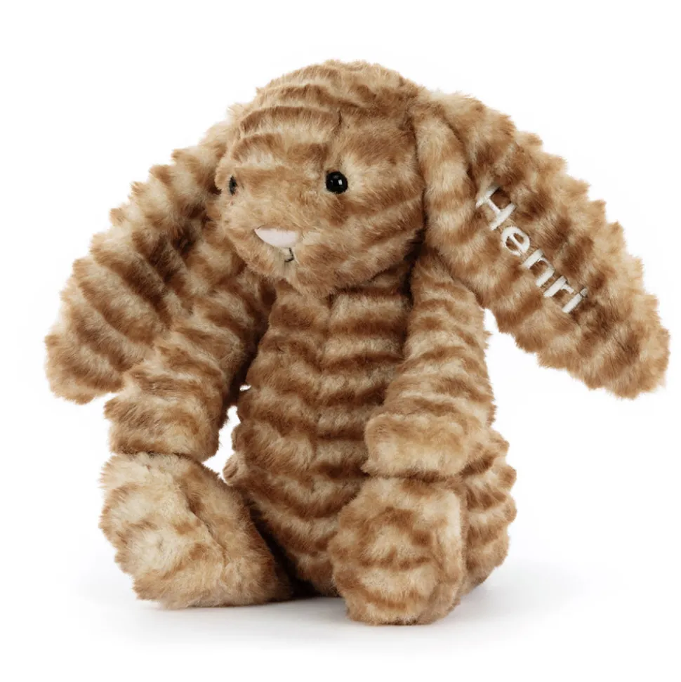 Personalised Bashful Luxe Bunny Juniper