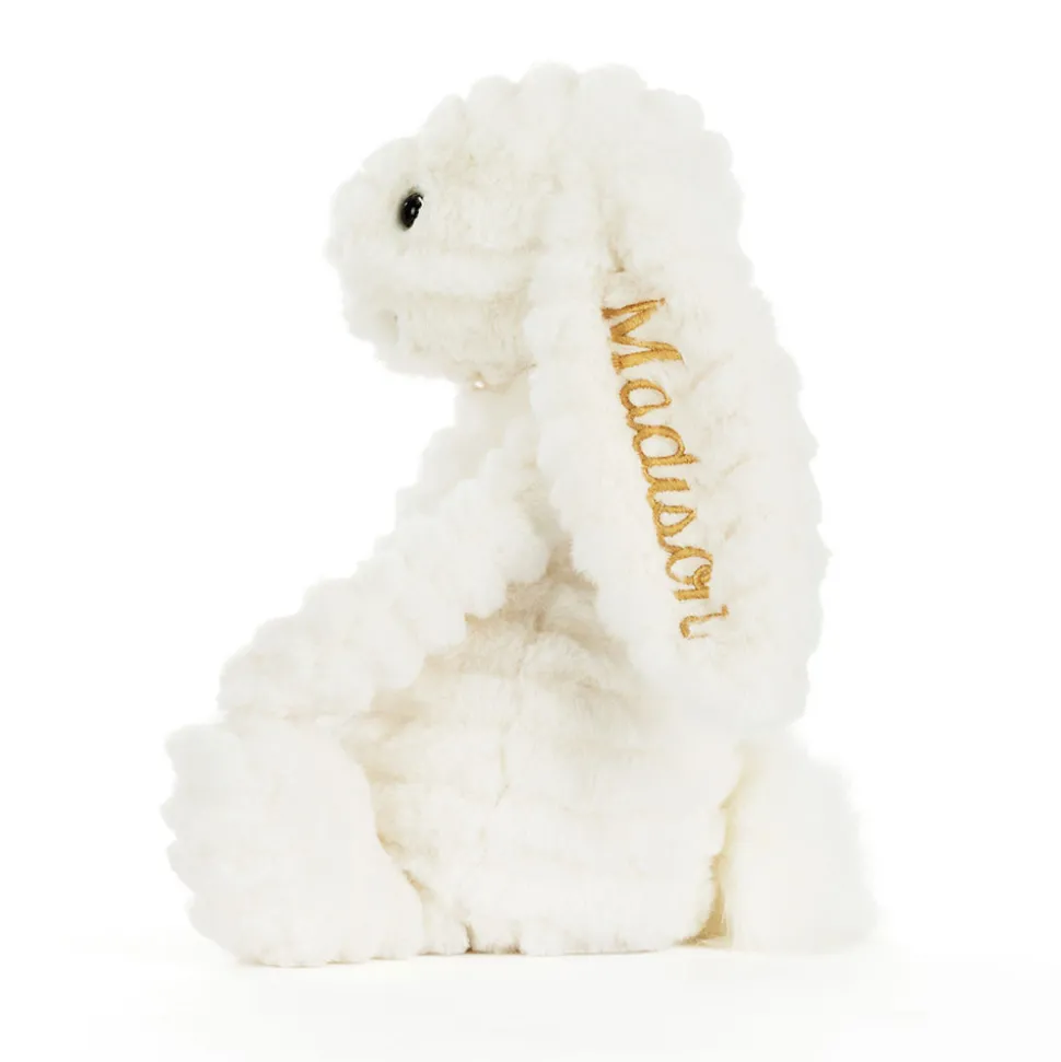 Personalised Bashful Luxe Bunny Nimbus