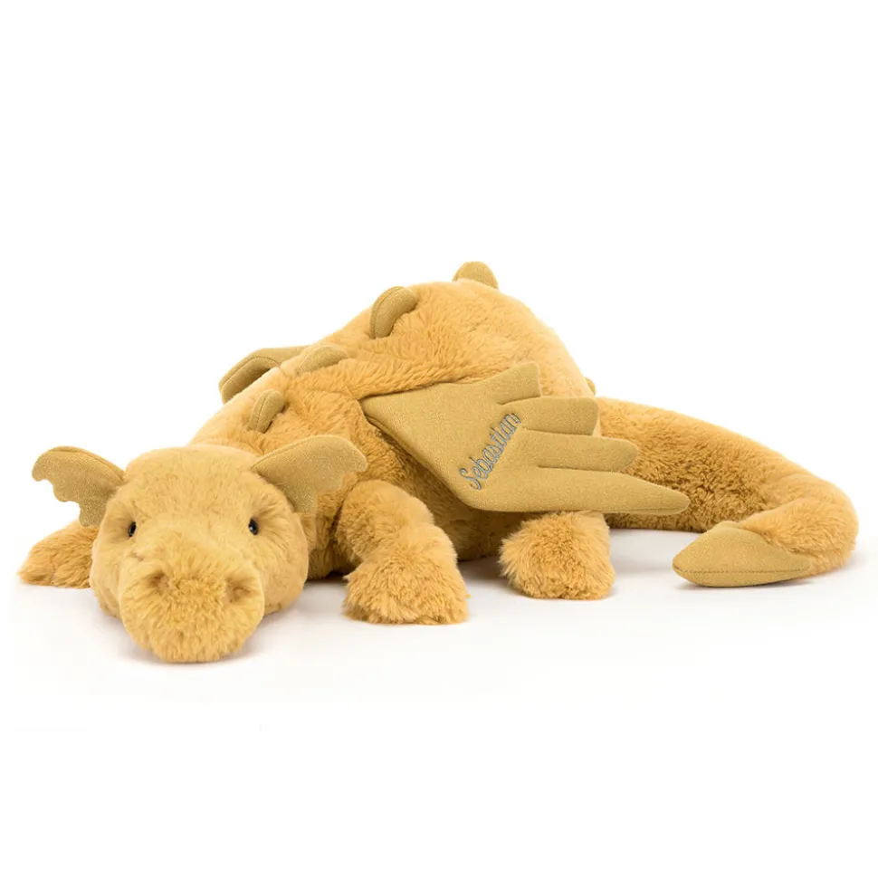 Personalised Golden Dragon Huge