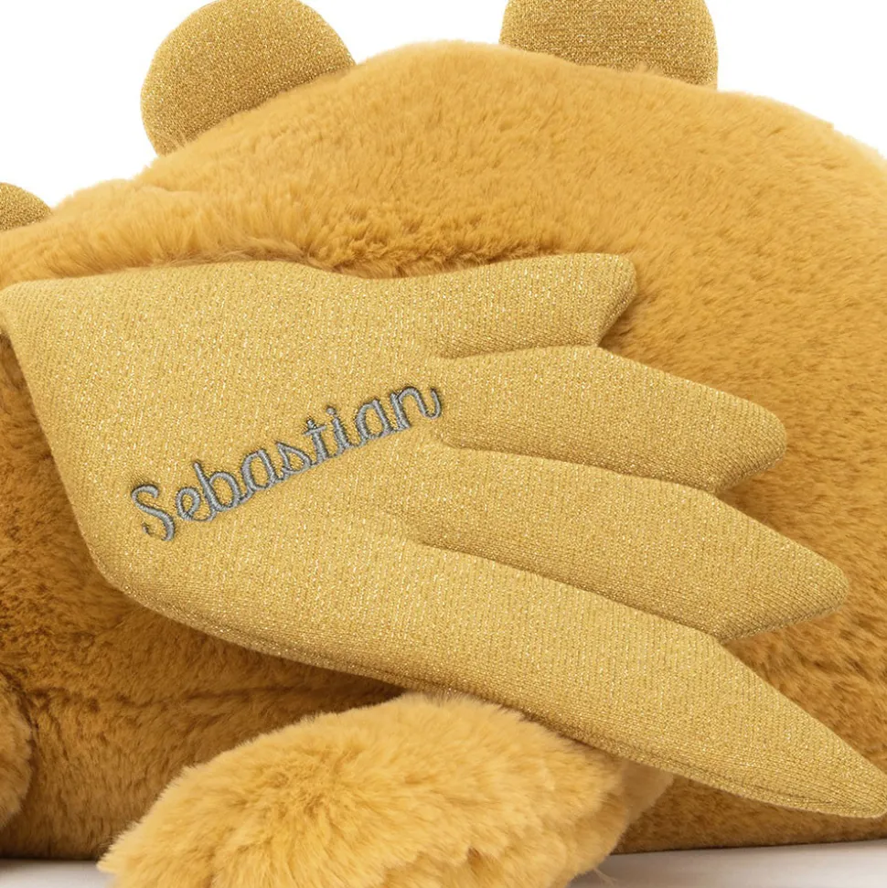 Personalised Golden Dragon Huge