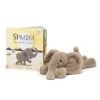 Smudge the Littlest Elephant Book and Smudge Elephant Medium