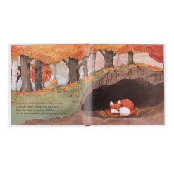 Warm in the Storm Book and Bashful Fox Cub Medium