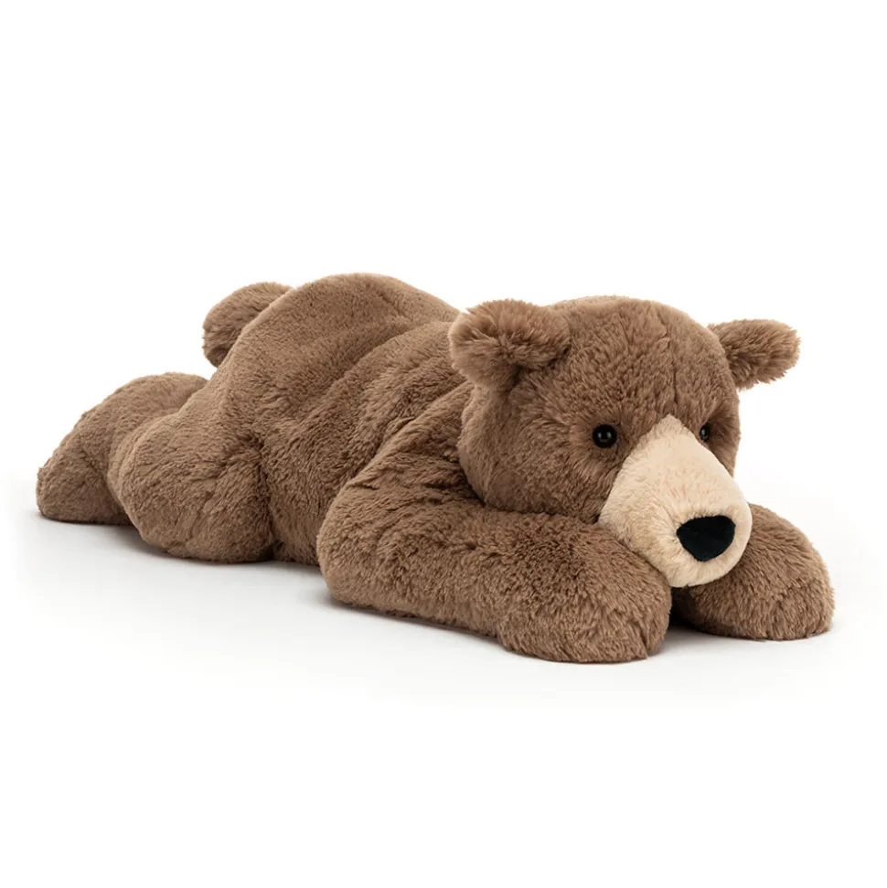 Woody Bear Lying